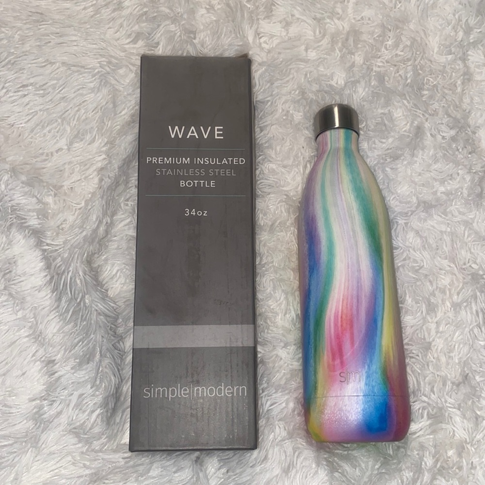 COPY - Rainbow 34 oz water bottle